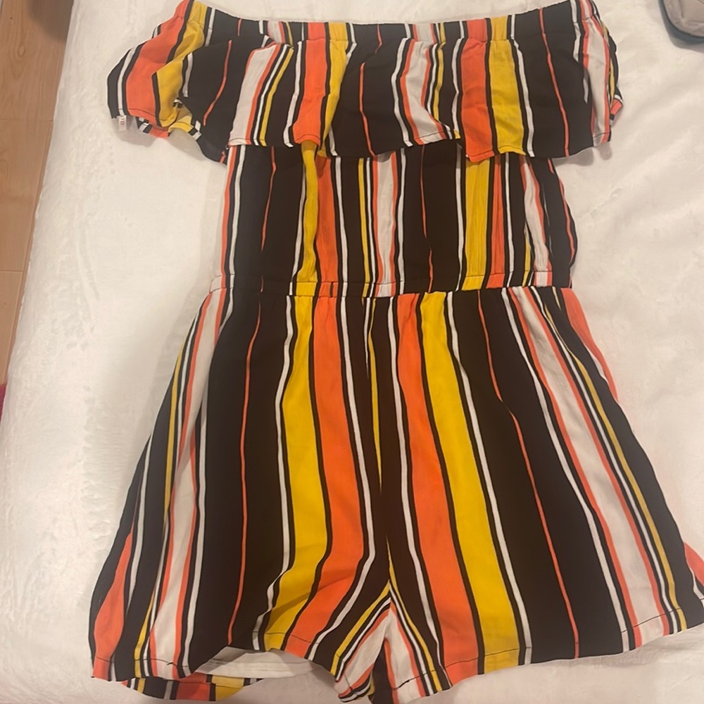 multicolor romper